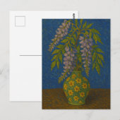 Wisteria Postcard Postkarte (Vorne/Hinten)