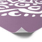 Wisteria Poster (Ecke)