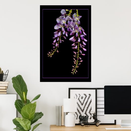 Wisteria Poster (Heimbüro)