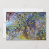 Wisteria (rechte Hälfte) von Claude Monet (Vorderseite)
