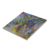 Wisteria (rechte Hälfte) von Claude Monet Fliese (Seite)