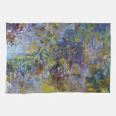 Wisteria (rechte Hälfte) von Claude Monet Geschirrtuch (Horizontal)