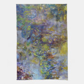 Wisteria (rechte Hälfte) von Claude Monet Geschirrtuch (Vertikal)