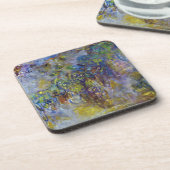 Wisteria (rechte Hälfte) von Claude Monet Getränkeuntersetzer (Linke Seite)