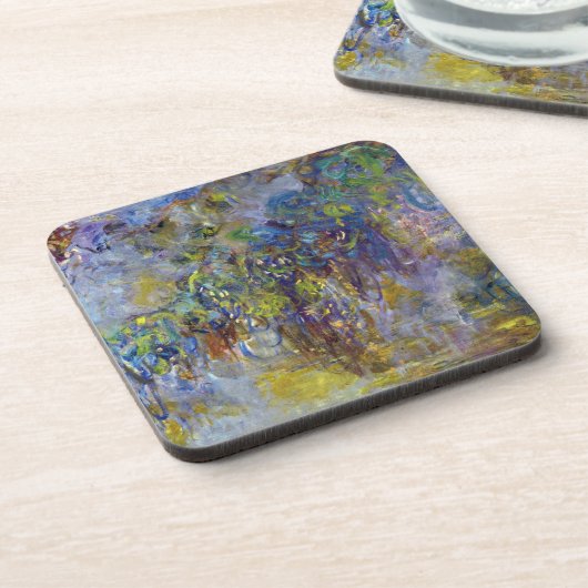 Wisteria (rechte Hälfte) von Claude Monet Getränkeuntersetzer (Linke Seite)