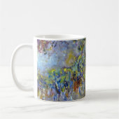 Wisteria (rechte Hälfte) von Claude Monet Kaffeetasse (Links)