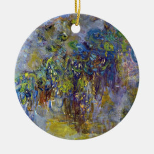 Wisteria (rechte Hälfte) von Claude Monet Keramik Ornament