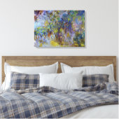 Wisteria (rechte Hälfte) von Claude Monet Leinwanddruck (Insitu (Schlafzimmer))