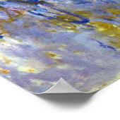 Wisteria (rechte Hälfte) von Claude Monet Poster (Ecke)