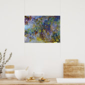 Wisteria (rechte Hälfte) von Claude Monet Poster (Küche)
