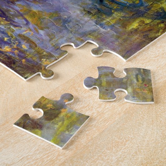 Wisteria (rechte Hälfte) von Claude Monet Puzzle (Seite)