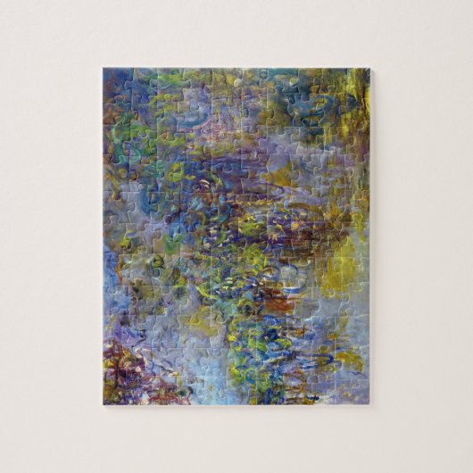 Wisteria (rechte Hälfte) von Claude Monet Puzzle (Vertikal)