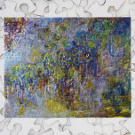 Wisteria (rechte Hälfte) von Claude Monet Puzzle<br><div class="desc">Wisteria (rechte Hälfte) (1917-1920) von Claude Monet ist ein Vintages impressionistisches Naturgemälde mit der rechten Hälfte eines größeren Stilllebens. Teil einer Reihe von Gemälden der Wisteria-Blume, die Monet im Frühjahr aus seinen Gärten in Giverny, Frankreich, gemalt hat. Über den Künstler: Claude Monet (1840-1926) war Gründer der französischen impressionistischen Malerei, wobei...</div>