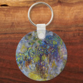 Wisteria (rechte Hälfte) von Claude Monet Schlüsselanhänger (Vorderseite)