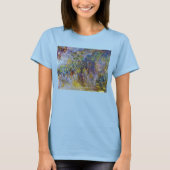 Wisteria (rechte Hälfte) von Claude Monet T-Shirt (Vorderseite)