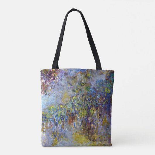 Wisteria (rechte Hälfte) von Claude Monet Tasche (Rückseite)