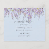 Wisteria Rett Dates Dusty Blue Wedding BUDGET (Vorderseite)