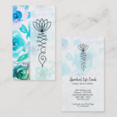 *~* Wisteria Rose und Pfad der Nirvana-Blume Visitenkarte (Vorne/Hinten)