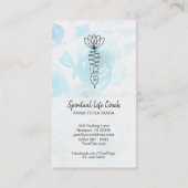 *~* Wisteria Rose und Pfad der Nirvana-Blume Visitenkarte (Rückseite)