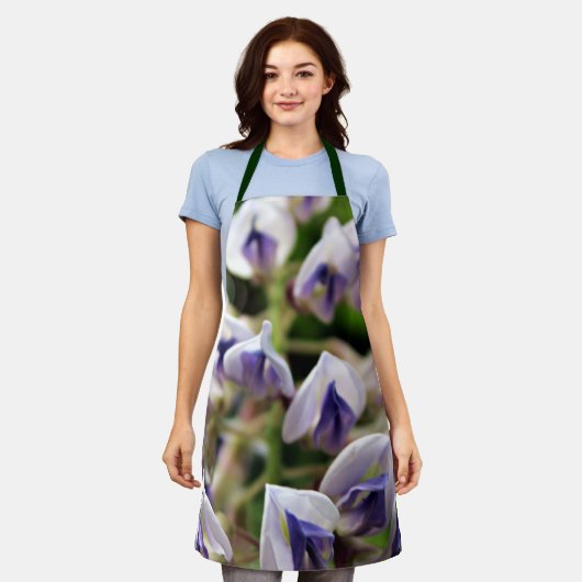 Wisteria Schürze (Getragen)