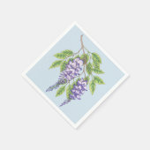 Wisteria Serviette (Ecke)