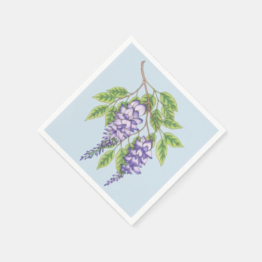 Wisteria Serviette (Ecke)