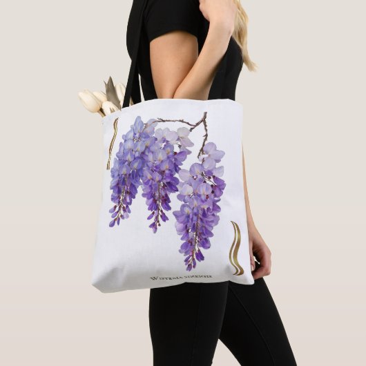 Wisteria Sinensis  Tasche (Von Nahem)