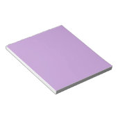 Wisteria Solid Color Notizblock (angewinkelt)