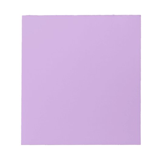 Wisteria Solid Color Notizblock (Vorderseite)