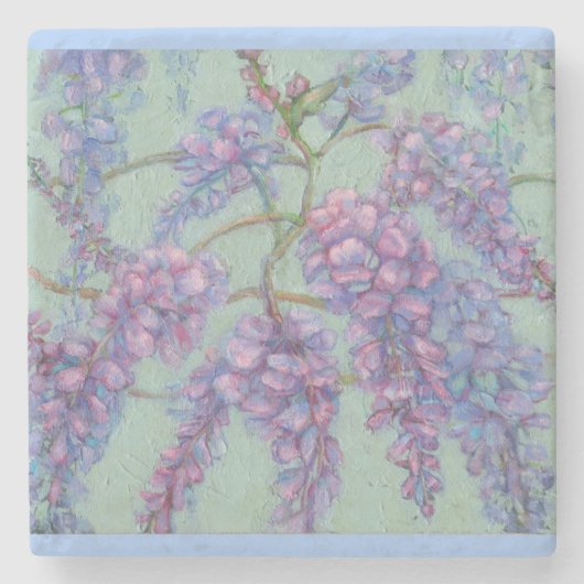 Wisteria Stone Untersetzer (Vorderseite)