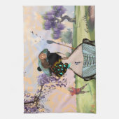 Wisteria Sunrise Golferhandtuch Geschirrtuch (Vertikal)