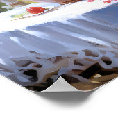 Wisteria Terrace | AI Poster (Ecke)