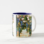 Wisteria Tiffany beflecktes Glas-Tasse Zweifarbige Tasse (VorderseiteRechts)