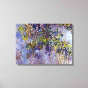 Wisteria (verlassen) durch Claudet Monet, Vintage Leinwanddruck
