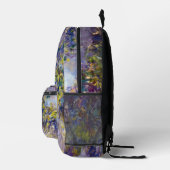 Wisteria (verlassen Hälfte) von Claude Monet Bedruckter Rucksack (Rechts)