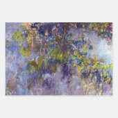 Wisteria (verlassen Hälfte) von Claude Monet Geschenkpapier Set (Vorderseite 2)