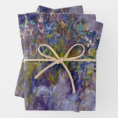 Wisteria (verlassen Hälfte) von Claude Monet Geschenkpapier Set (Beispiel)