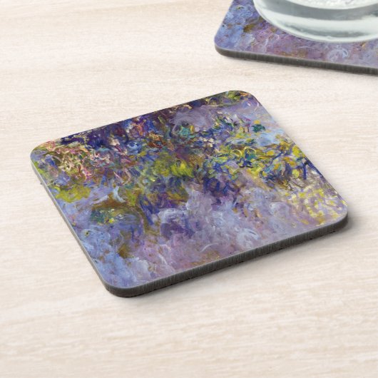 Wisteria (verlassen Hälfte) von Claude Monet Getränkeuntersetzer (Linke Seite)