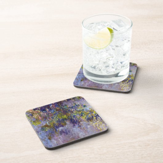 Wisteria (verlassen Hälfte) von Claude Monet Getränkeuntersetzer (Rechte Seite)