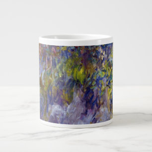 Wisteria (verlassen Hälfte) von Claude Monet Jumbo-Tasse