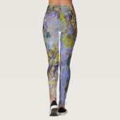 Wisteria (verlassen Hälfte) von Claude Monet Leggings (Rückseite)