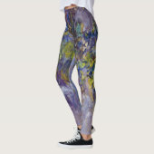 Wisteria (verlassen Hälfte) von Claude Monet Leggings (Links)