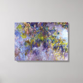 Wisteria (verlassen Hälfte) von Claude Monet Leinwanddruck (Vorderseite)
