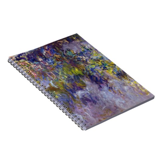 Wisteria (verlassen Hälfte) von Claude Monet Notizblock (Rechte Seite)