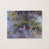 Wisteria (verlassen Hälfte) von Claude Monet Puzzle (Horizontal)