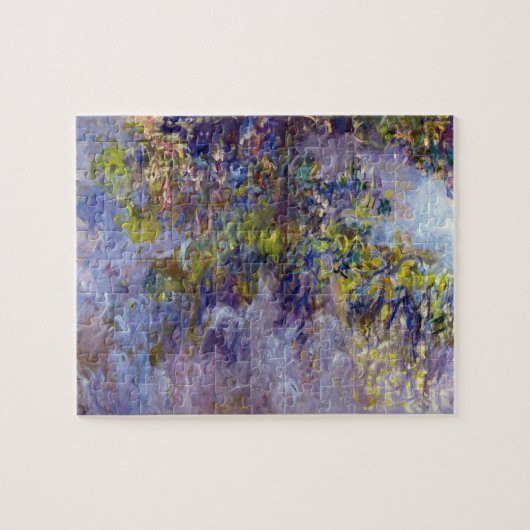 Wisteria (verlassen Hälfte) von Claude Monet Puzzle (Horizontal)