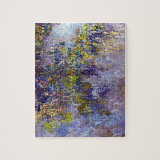 Wisteria (verlassen Hälfte) von Claude Monet Puzzle (Vertikal)