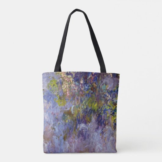Wisteria (verlassen Hälfte) von Claude Monet Tasche (Rückseite)