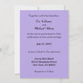 Wisteria vine on nostalgic, victorian garden gate einladung (Rückseite)