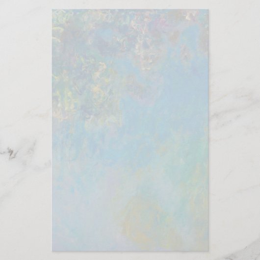 Wisteria von Claude Monet Briefpapier (Vorderseite)